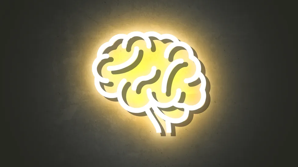 Brain neon sign