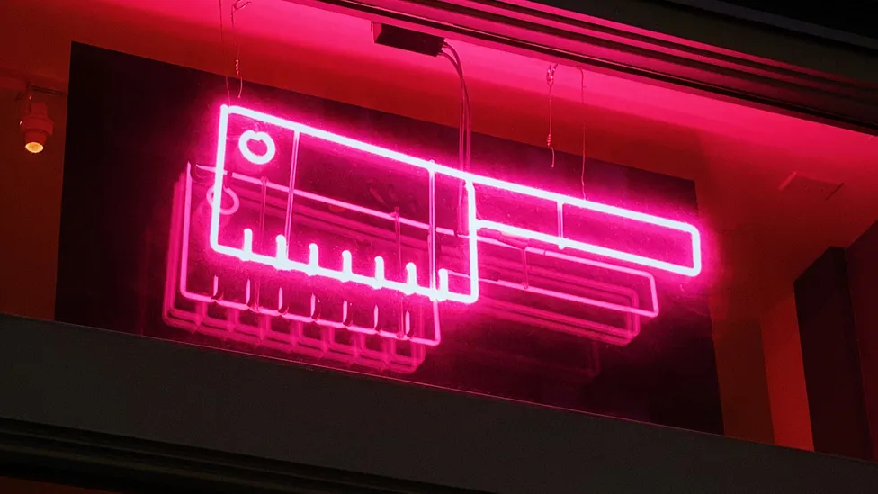 Cleaver neon sign