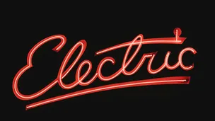 Electric neon sign