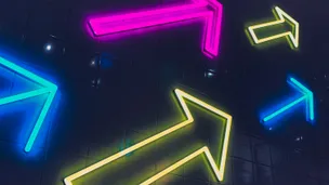 Ups neon sign